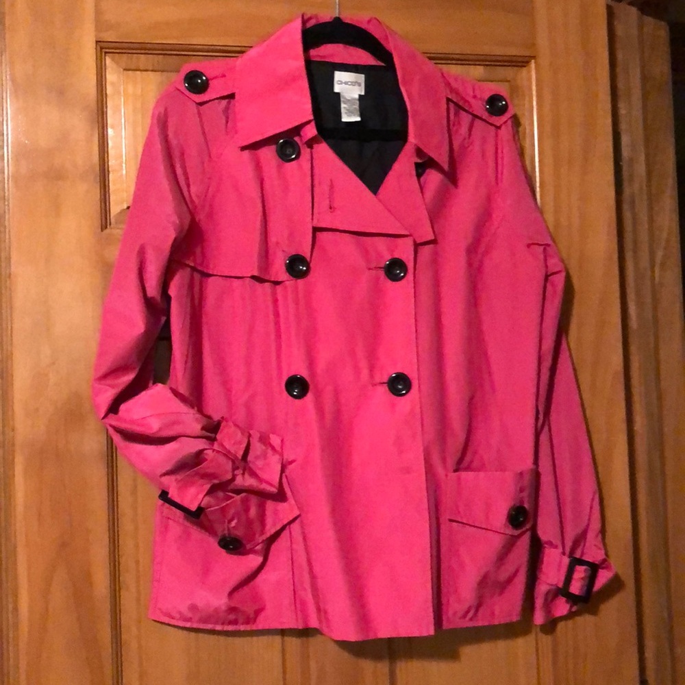 Chico’s size 2 pink jacket